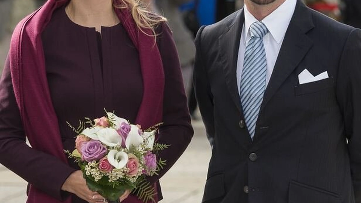 Liuksemburgo princas Guillaume'as ir belgų grafienė Stephanie de Lannoy