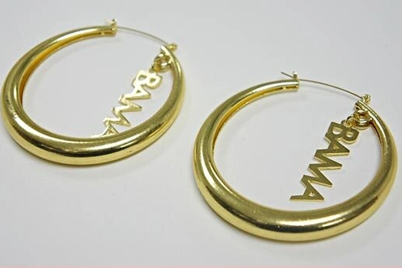 Erika Pena kurti auskarai „Obama“