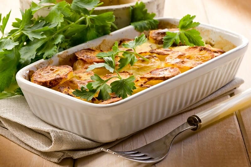 Daržovės, apkeptos su parmezanu ir aitriąja paprika