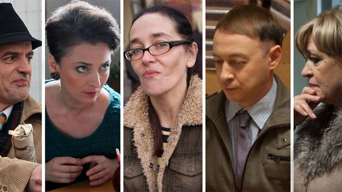 Filmo „Vardas tamsoje“ aktoriai ir režisierė Agnė Marcinkevičiūtė (centre)