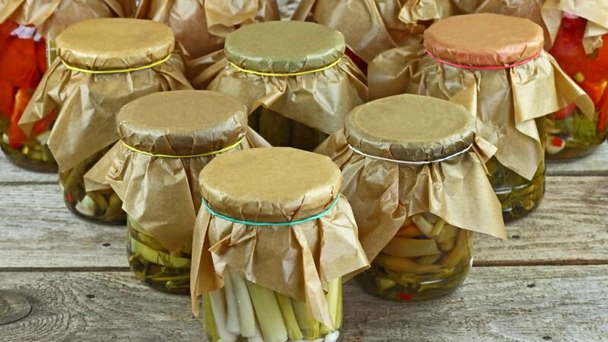 Konservuotos daržovės