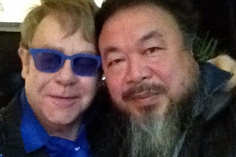 Eltonas Johnas ir Ai Weiwei