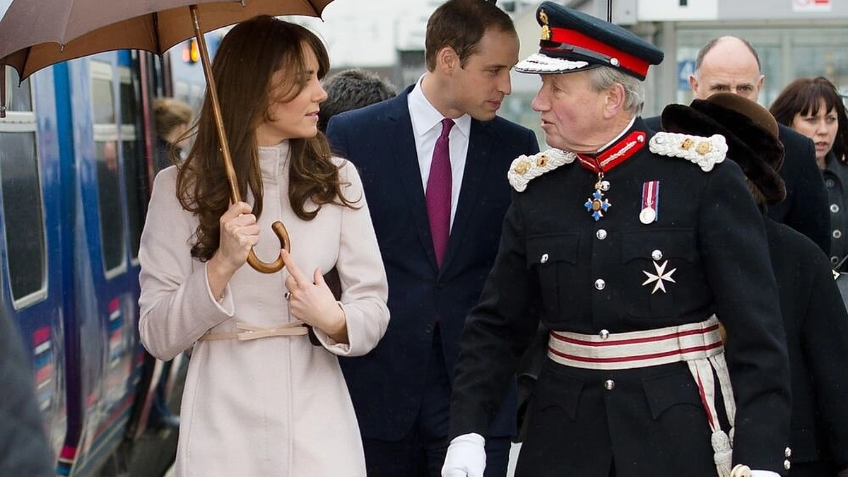 Princas Williamas su žmona Catherine Kembridže