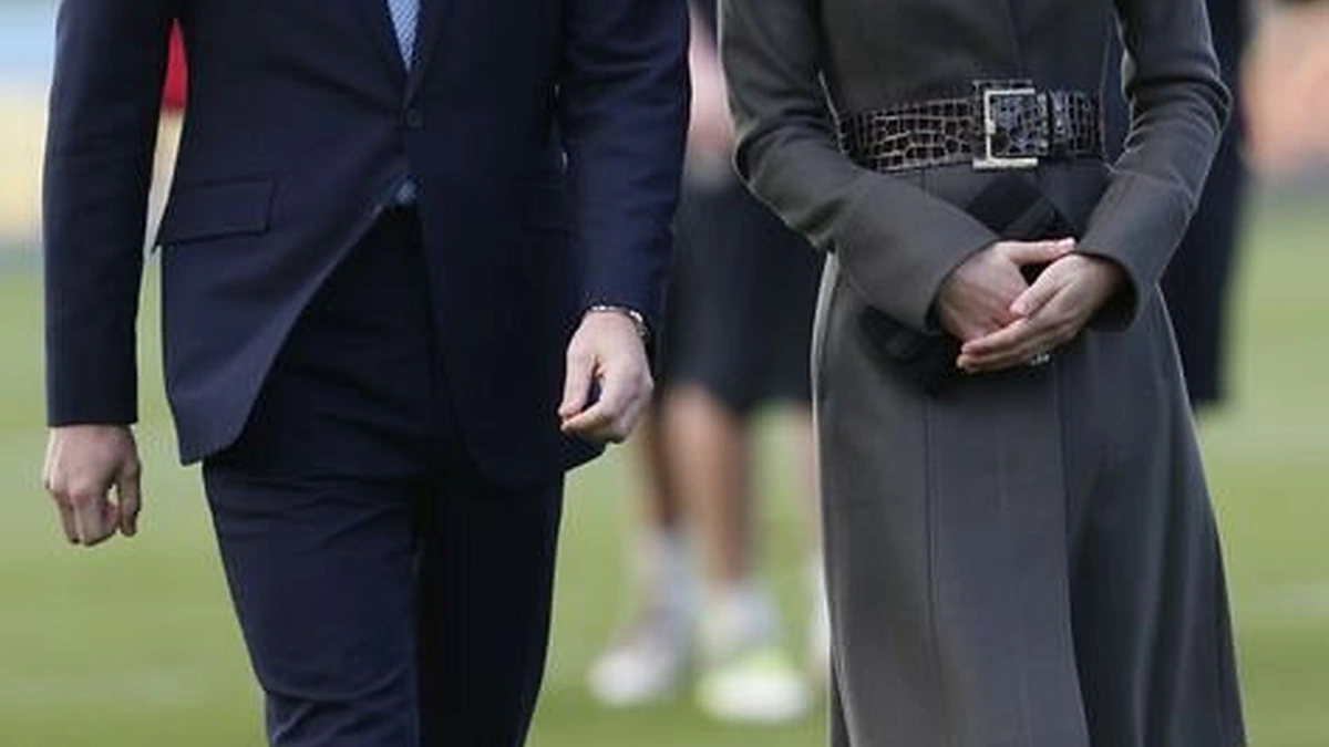 Princas Williamas ir hercogienė Catherine