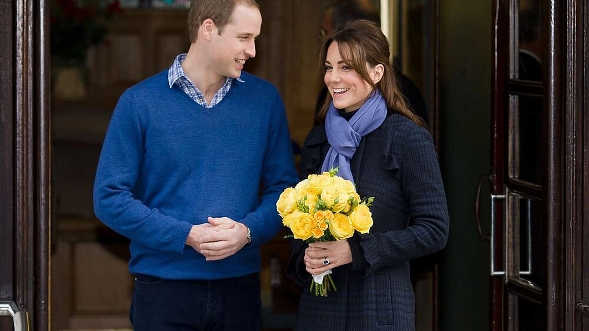 Princas Williamas ir hercogienė Catherine