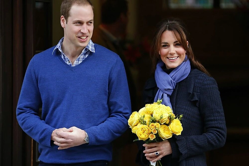 Princas Williamas ir hercogienė Catherine