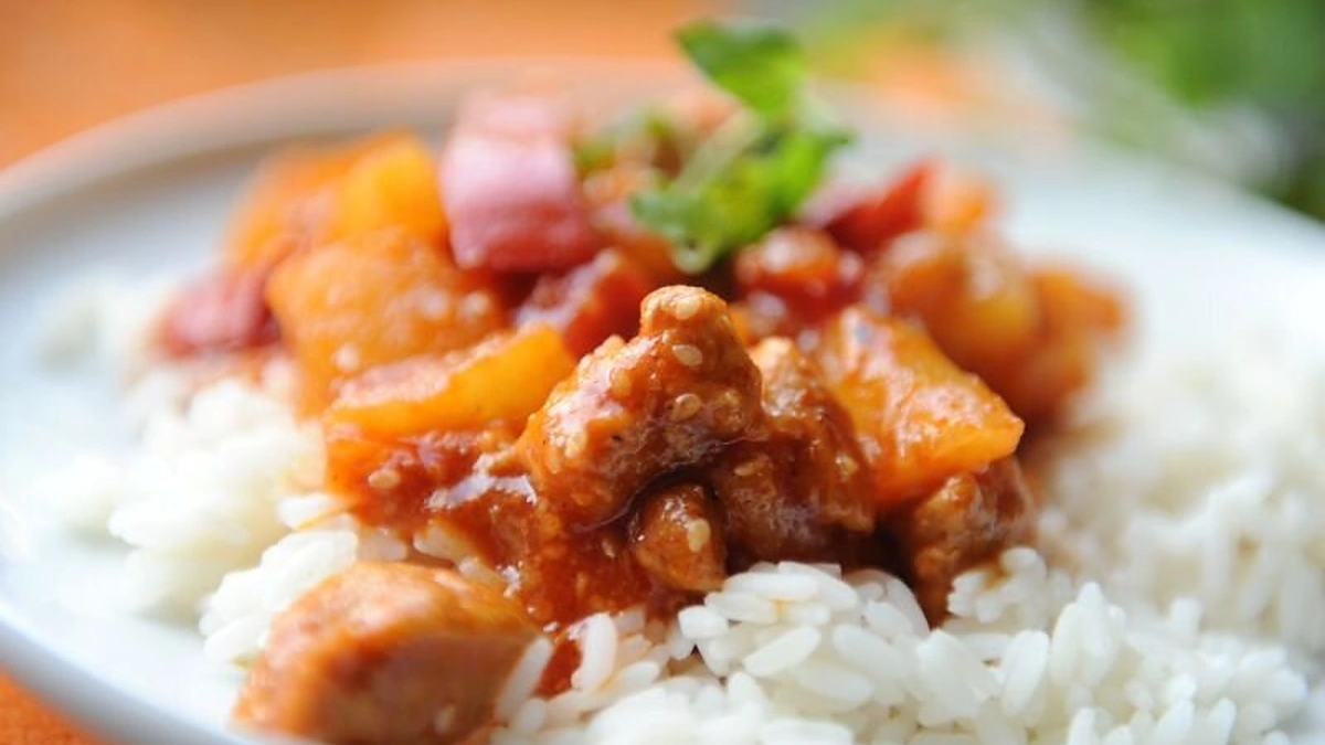 Saldžiarūgštė kiauliena