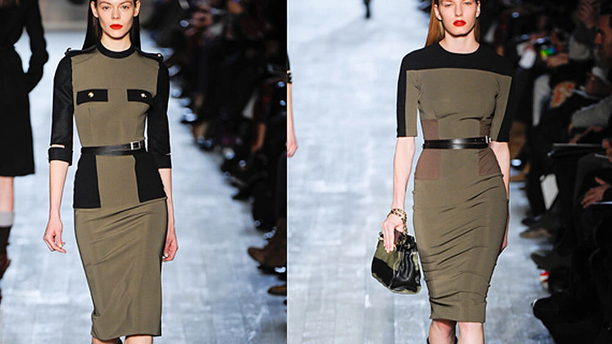 Victoria Beckham rudens – žiemos 2012-13 kolekcija.