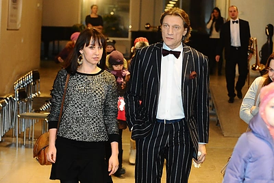 „Auksinio balso“ filmavimo akimirka