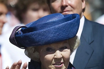 Nyderlandų karalienė Beatrix ir princas Willemas Alexanderis