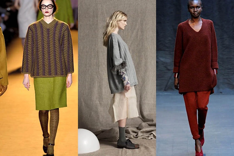 Iš kairės: Rochas, Cividini, Hermes 2013 m. žiemos kolekcijos.