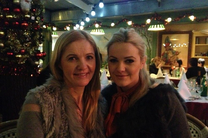 Neringa Šiaudikytė su mama Valdone