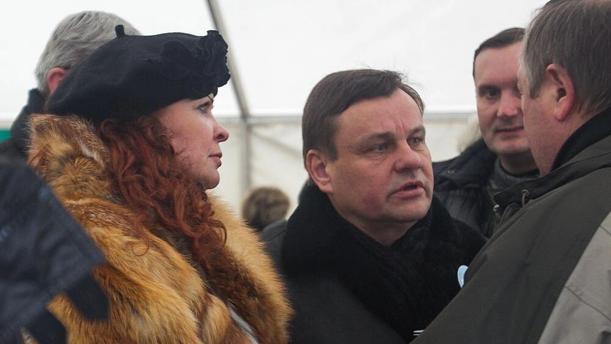 Vydas Gedvilas su drauge