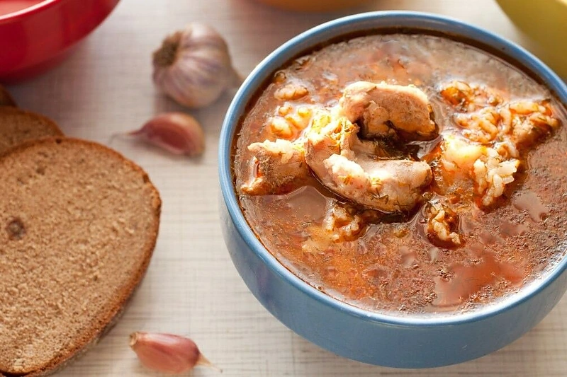 Gruziniška charčio sriuba