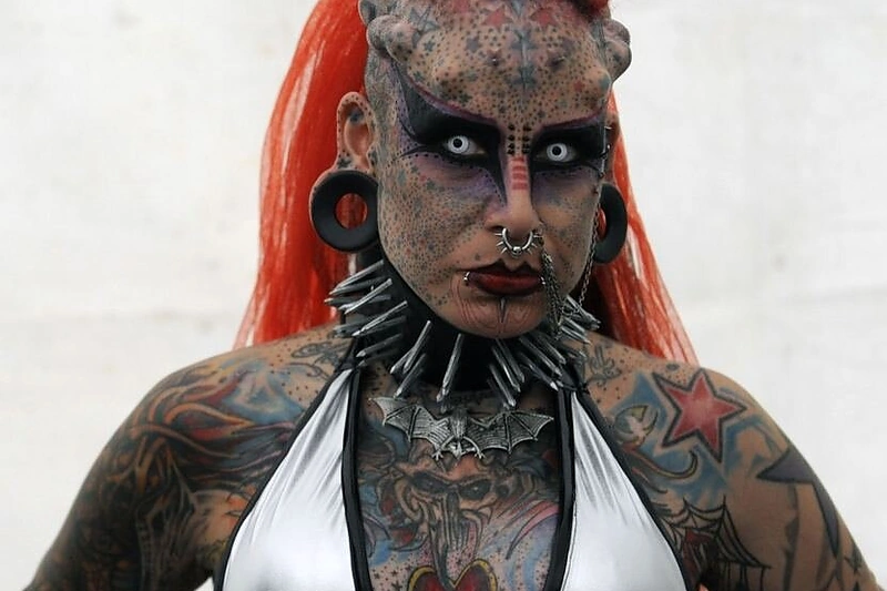 Maria Jose Cristerna - dar žinoma kaip Moteris Vampyrė