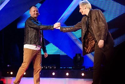 „X Faktoriaus“ filmavimo akimirka