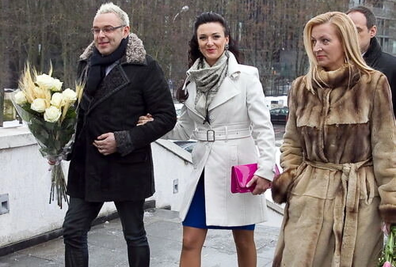 Egmontas ir Reda Bžeskai (kairėje)