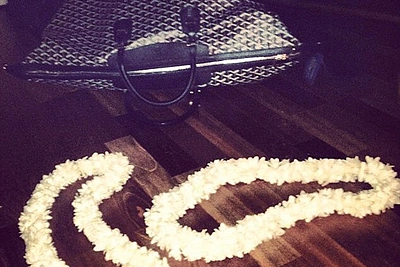 Rihannos gimtadienio akimirka