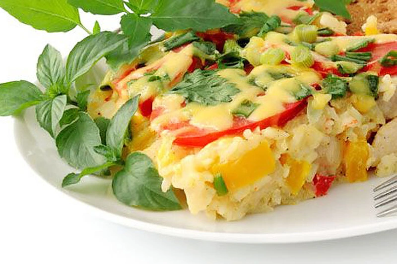 Ryžių apkepas su vištiena