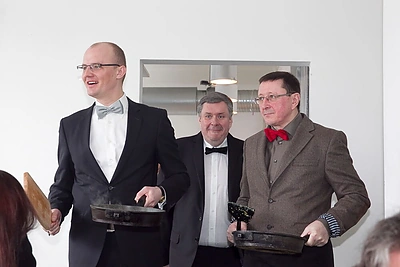 Haroldas Mackevičius ir Vytautas Šerėnas pristatys naują humoro projektą „Dėmesio pakrašty“