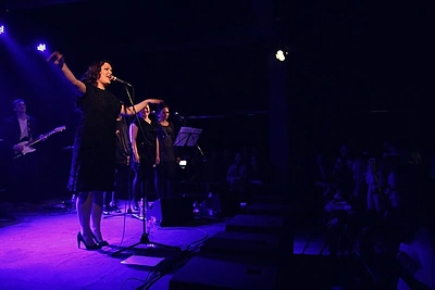 Girmantės Vaitkutės koncerto akimirka