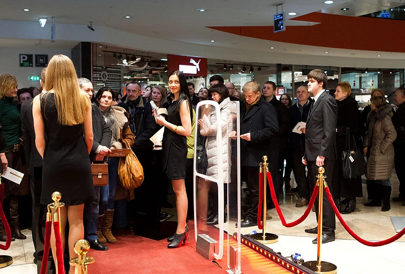 Parduotuvės atidarymas