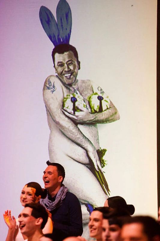 „Chorų karų“ filmavimo akimirka