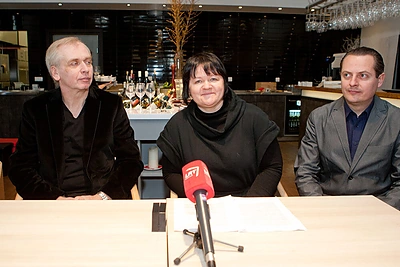 Gintaras Rinkevičius, Dalia Ibelhauptaitė ir Tadas Girininkas