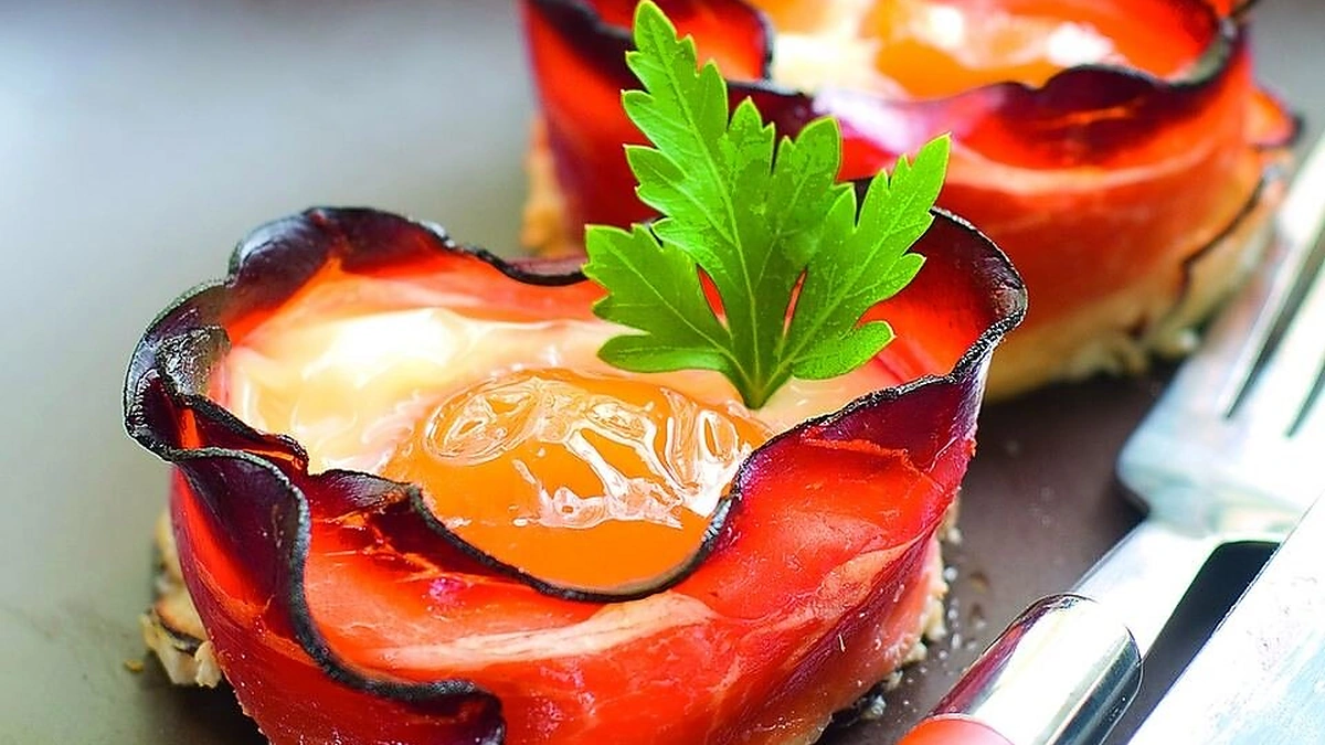 Orkaitėje kepti kiaušiniai