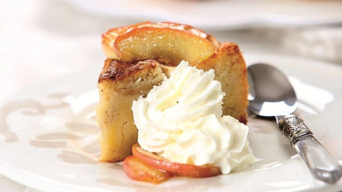 Vanilinis obuolių pyragas