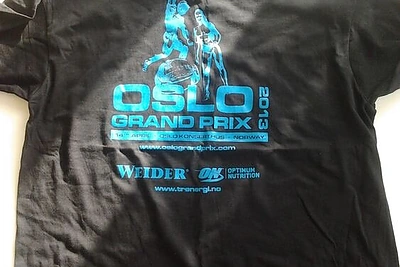 Lengvojo kultūrizmo čempionato marškinėliai