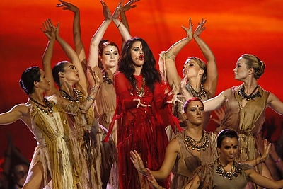 Selenos Gomez pasirodymas MTV kino apdovanojimuose