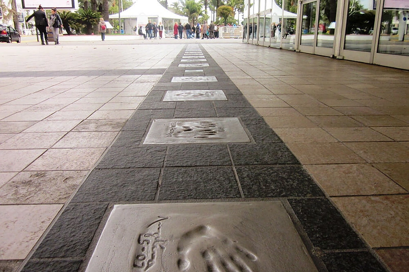 Rankų įspaudai Kanuose