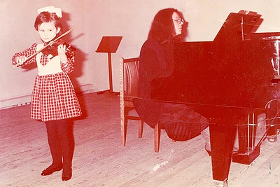 Agneta Gabalytė vaikystėje