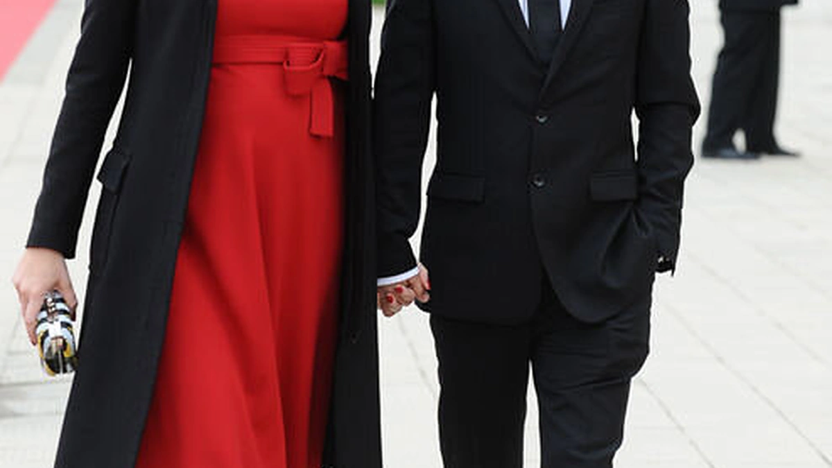 Martynas Starkus su žmona Kotryna