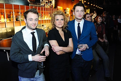 Dominykas Vaitiekūnas (kairėje)