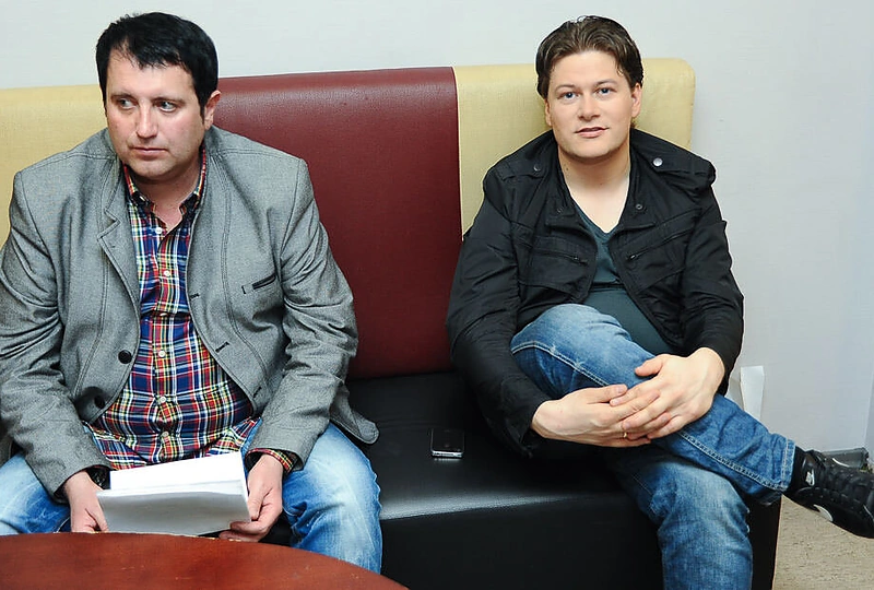 Rytis Cicinas ir Merūnas Vitulskis