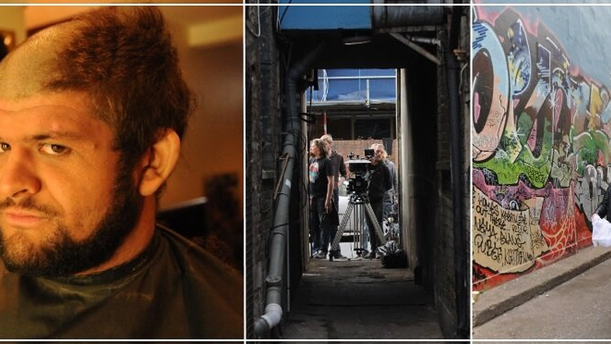 Emilio filmo „Redirected“ filmavimas Londone