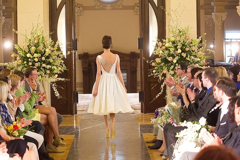 Audronės Bunikienės kolekcijos pristatymo akimirka