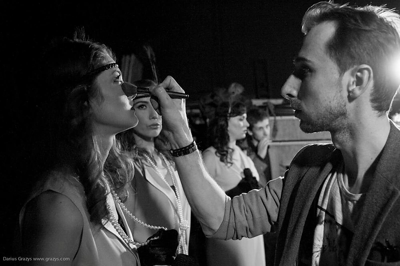 Kęstutis Rimdžius 2012-ųjų „Sidabrinės gervės“ apdovanojimų užkulisiuose