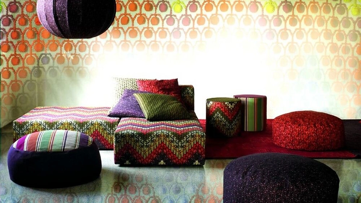 Ottavio Missoni interjerai kupini optimizmo