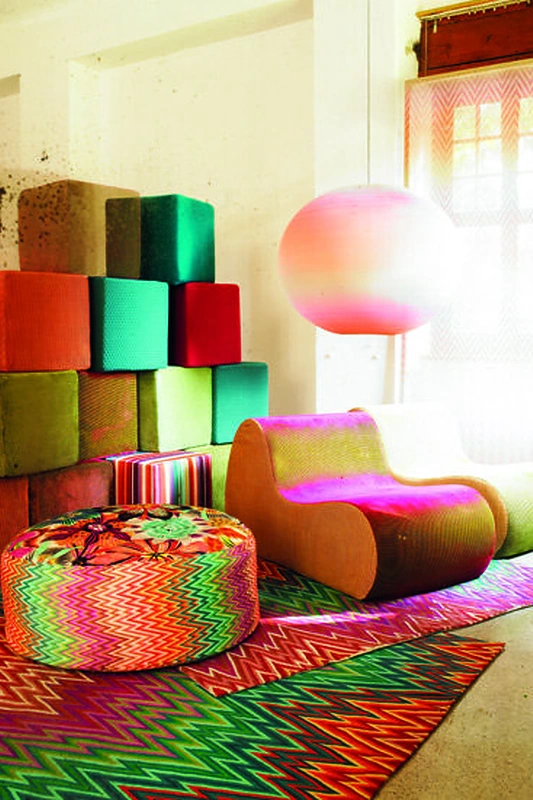 Ottavio Missoni interjerai kupini optimizmo