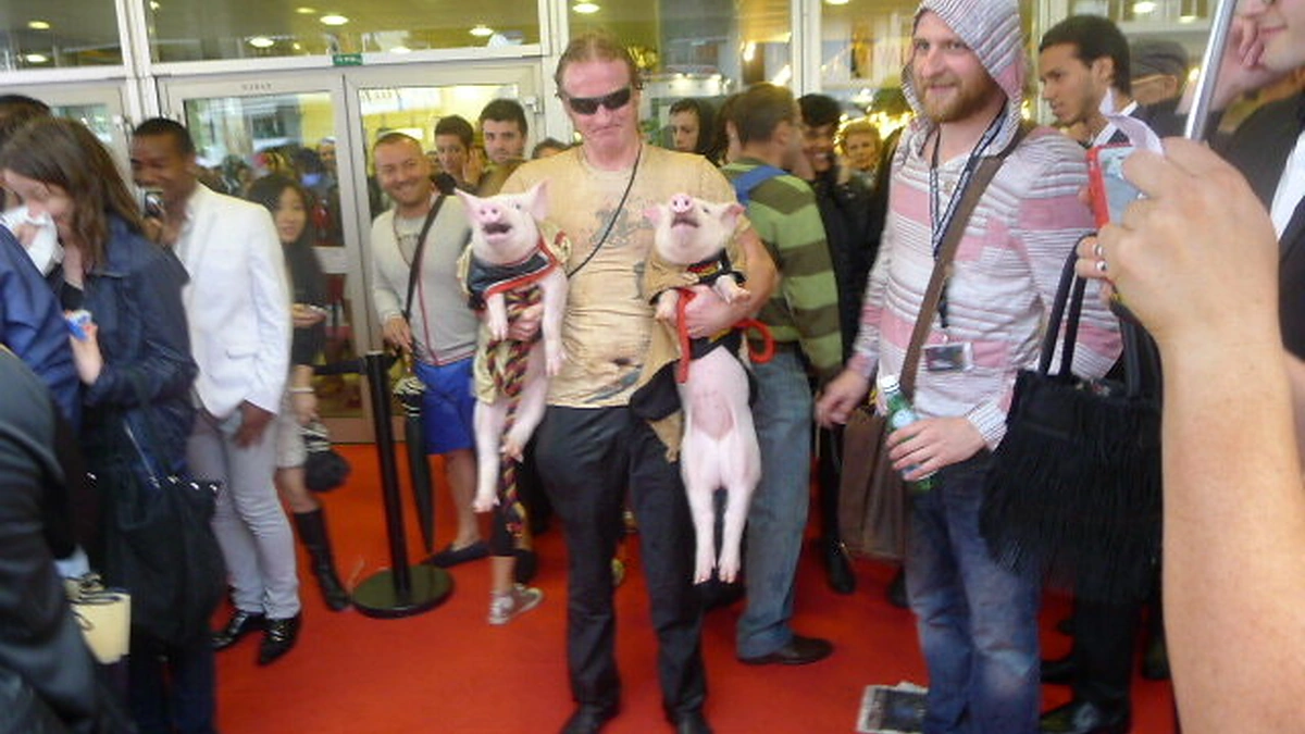 Filmo „Redirected“ komanda Kanuose