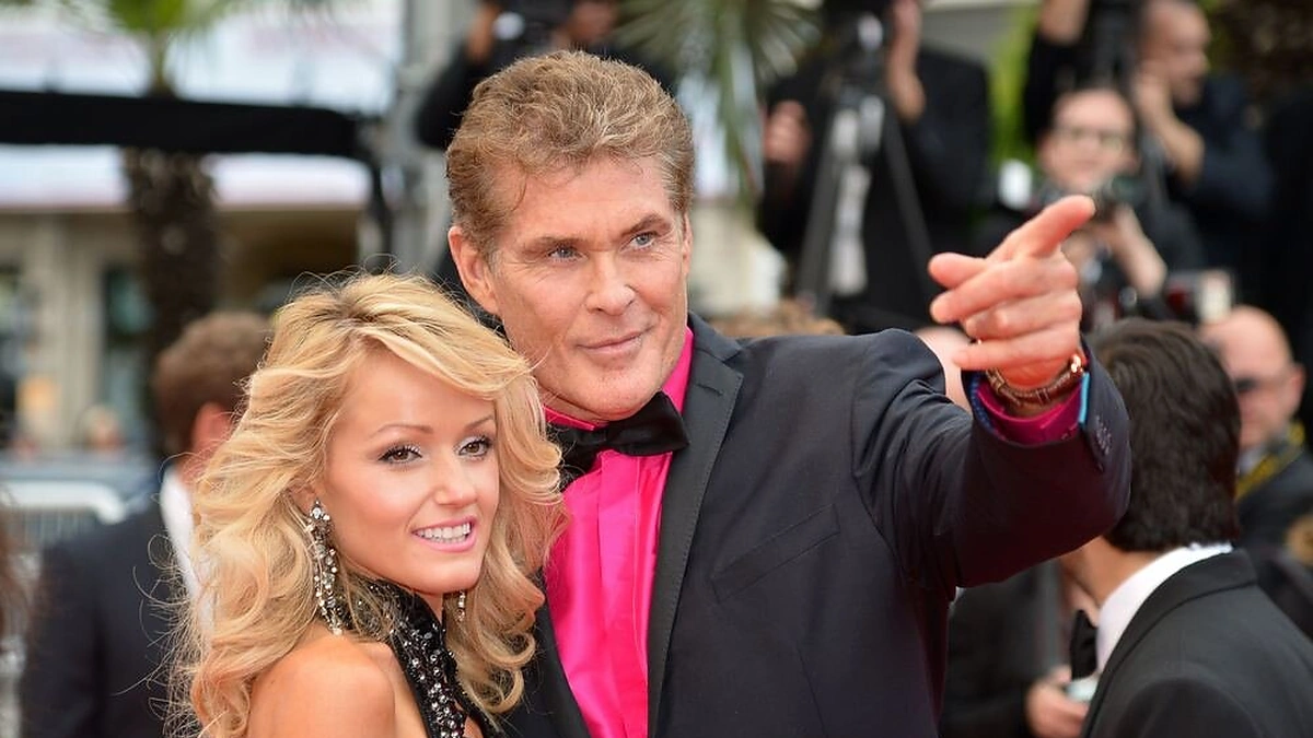 Davidas Hasselhoffas ir Hayley Roberts