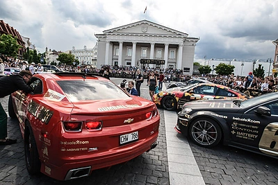 „Gumball 3000“ ralis Vilniuje