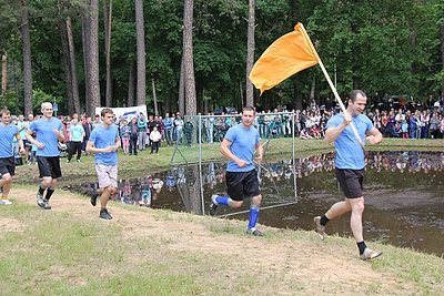 Purvaspirdžio varžybų akimirka