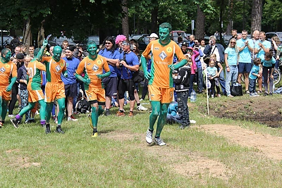 Purvaspirdžio varžybų akimirka