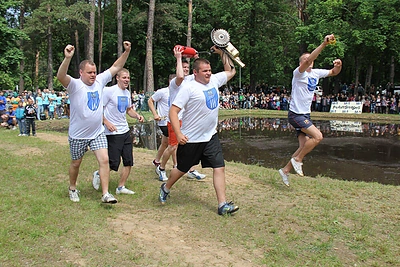 Purvaspirdžio varžybų akimirka