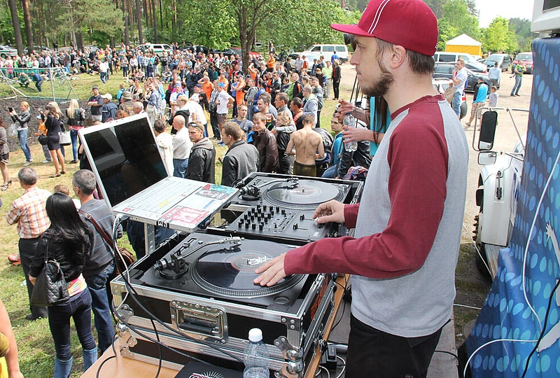 Purvaspirdžio varžybų akimirka