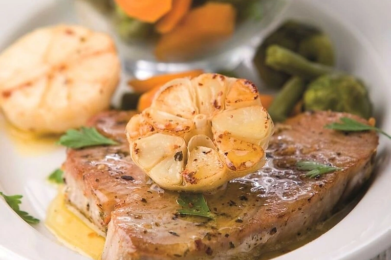 Šventiniai tuno kepsniai